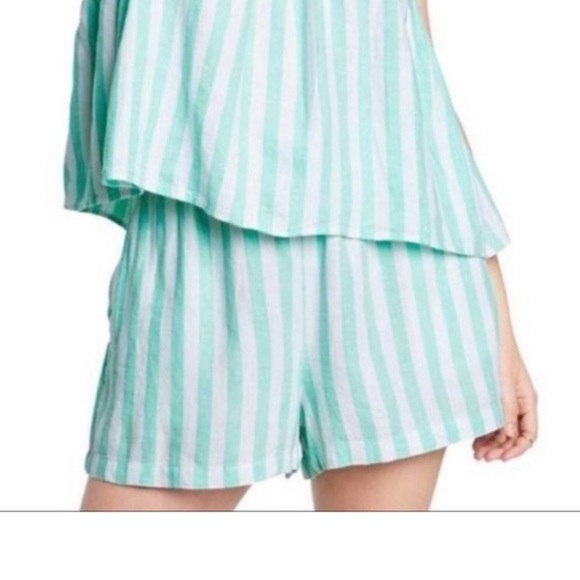 Stoney Clover Lane Tops - Stoney Clover Lane by Target 2x  Green Stripe Shorts NWOT***